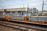 Amtrak work engines wait for their next assignments at the Wilmington Shops 